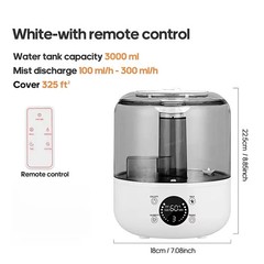 CK2 3L Professional Large Capacity Household Silent Air Humidifier Plan