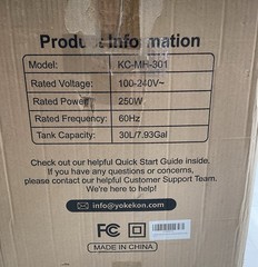 YOKEKON Humidifier Large Room 30L/7.93Gal, 5000 sq.ft Commercial Whole House