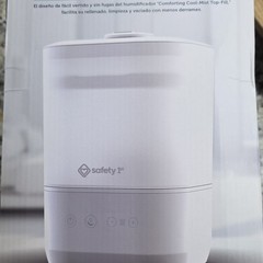 Safety 1st Comforting Cool-Mist Top-Fill Humidifier Filter-Free