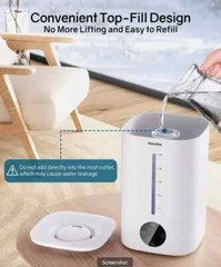 5L Humidifiers, Qacofee Humidifier, Whisper-Quiet Air Humidifier UNTESTED
