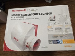 Honeywell HE280A Whole House Humidifier & Humidistat
