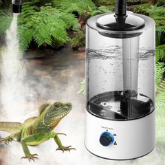 110V Electric Pet Humidifier Reptile Mister Terrarium Fogger for Lizard Snake 4L