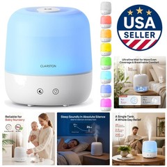Ultra-Quiet 2L Humidifier with Easy Cleanup & Auto Shut-Off for Peaceful Sleep