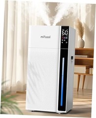 Humidifier Large Room, 5.3Gal/Warm and Cool Mist Humidifiers for 20L White