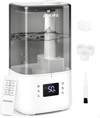 6L Warm and Cool Mist Humidifiers for Bedroom, Top Fill Ultrasonic Aroma Diffuse