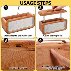 Snow Mountain Humidifier Air Humidifiers for Bedroom Desk Office