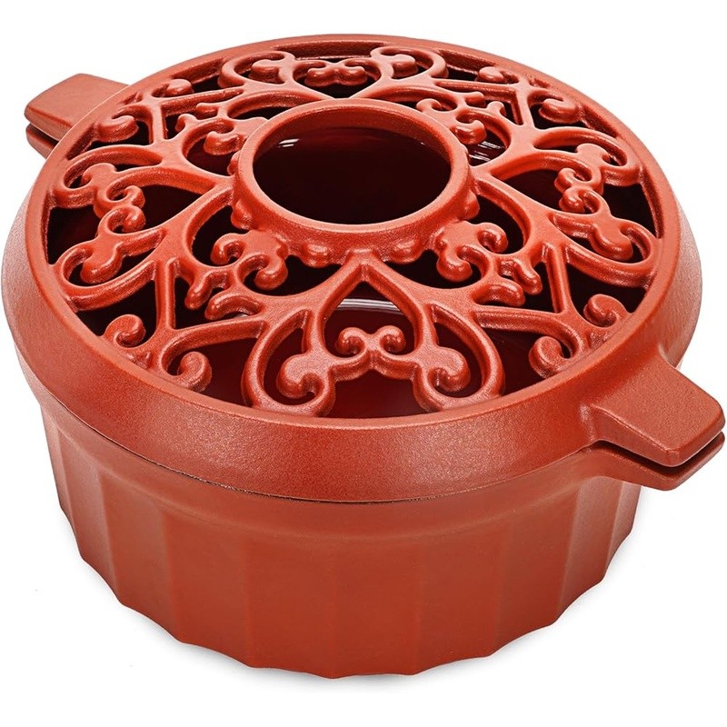 Cast Iron Wood Stove Humidifier Steamer Durable Home Decor Moisturizer New