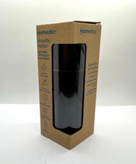 HoMedics Breathe Better Portable Ultrasonic Humidifier (BLACK) NEW