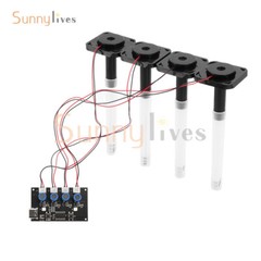 Type-C DC5V Ultrasonic Mist Maker Atomizing Module DIY Humidifier Kits w/ Lights