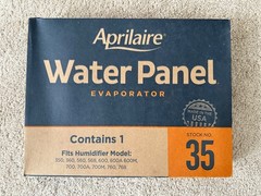 Aprilaire #35 Humidifier Water Panel Filter, 350,360,560,568,600,700,760,768