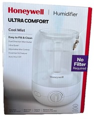 NIB – Honeywell Ultra Comfort Cool Mist Humidifier 1 Gallon Quiet HUL545W