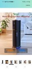 Humidifier for Bedroom,Large Room,Home,Office,Plants, 2.64gl. (See Discription)