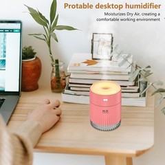 Portable Mini Humidifier, Auto Shut-Off, 2 Mist Modes, Quite, Small Humidifie…