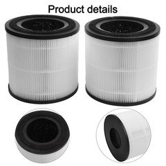 2-Pack 3139A Filter Replacement For BISSELL Washable & Reusable High Quality