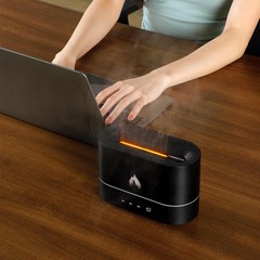 Siming Flame Humidifier with Atmosphere Light