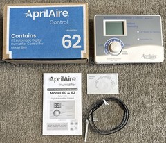 Aprilaire 62 Automatic Digital Humidifier Control For Model 800 – White/ New