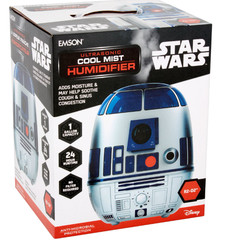 Emson STAR WARS Ultrasonic Cool Mist Humidifier R2-D2 by Disney #DBCJ88 New