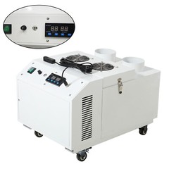 2-Fog Outlet Electric Ultrasonic Industrial Humidifier Cooler Sprayer 10.5kg/h