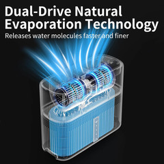 Evaporative Humidifiers for Bedroom, Living Room, Nursery, Large Room up to 300