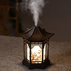 Zen Pavilion Lantern Aroma Diffuser & Night Light – 160ml Essential Oil Diffuser