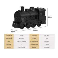 Humidifier with Remote Control Multifunctional Train Shaped