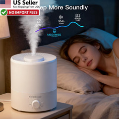 MEGAWISE 1.5L Large Cool Mist Humidifier Ultrasonic Aroma Diffuser FROM USA