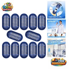 12 High-Quality Cartridges for Ultrasonic Humidifiers – Purifies and Protects