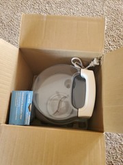 ReliOn Cool Mist Tabletop Humidifier Small Room 1.25 gal RCM 832N White Gray