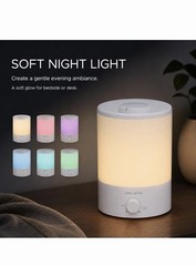 3L Ultrasonic Cool Mist Humidifier XH-S05A Adjustable Mist Night Light White New