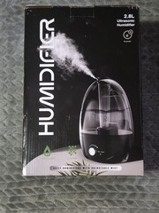 FUMMUX Cool Mist Humidifiers for Bedroom 2.8 L Water Tank Quiet Ultrasonic Air