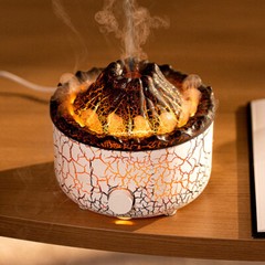 New Creative Volcano Humidifier Aromatherapy Machine Spray Jellyfish Air Flame H
