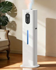 Humidifiers for Bedroom 500 Sq Ft, 2.1Gal/8L Warm & Cool Mist Humidifier Large R
