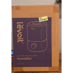 Brand New Levoit Classic 160 Ultrasonic Cool Mist Humidifier 2.5L Top-Fill White