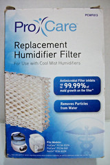 Pro Care Replacement Cool Mist Humidifier Filter PCWF813 Antimicrobial