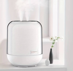 eVatmaster M308 3L Ultrasonic Humidifier (White/Clear)