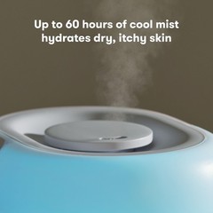 Frida Baby 3-in-1 Cool Mist Humidifier for Large 0.6 Gallon Tank, White