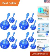Effortless Air Purification with 12-Pack Humidifier Cleaner Balls – 3×3 Inch