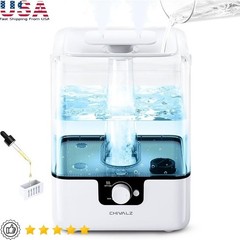 6L Cool Mist Humidifier Aroma Diffuser Ultrasonic Quiet Top Fill Baby Room New
