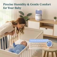 LEVOIT Evaporative Humidifiers for Bedroom Baby, Dual Air and Water Filters