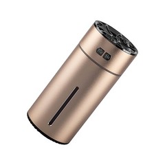 300ml Aluminum Waterless Essential Aroma Oil Diffuser Car Air Humidifier