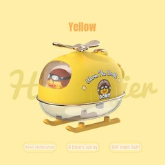 Cute Cartoon Helicopter Aroma Air Humidifier USB Electric Essential Oil Diffuser