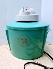 Vintage Hankscraft # 206 Steam Vaporizer Humidifier Teal Aqua MCM TESTED 1950’s
