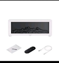 Air Humidifier Essential Oil Diffuser Flame Aroma Humidifier Home Room Fragrance