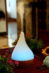 SPT Ultrasonic Aroma Diffuser/Humidifier with Bamboo Base (Droplet)/ SA-110