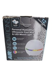 New Personal Humidifier Ultrasonic Desk Nightstand w/night light Air Innova