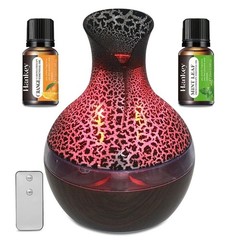 Remote Control Aromatherapy Diffuser 300ml USB Ultra Quiet Cool Mist Humidifier