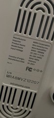 Miro NR08M Ultrasonic Humidifier Touch Control Colorful LEDs Washable Large Room