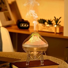 300ml Humidifier Diffuser Good for Home and Plants LED Colorful Gradient Light