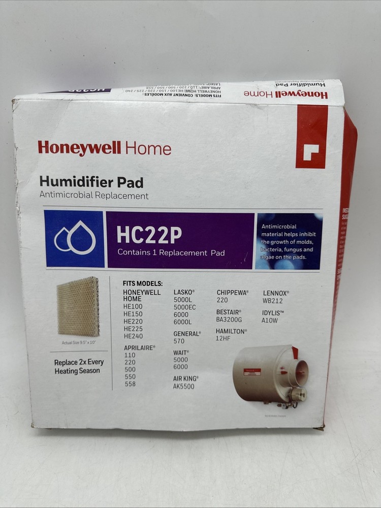 Honeywell Home HC22P1001 Whole House Humidifier Pad