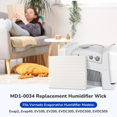 2-PACK MD1-0034 Humidifier Wick Filter for Vornado Evap40、Evap2、EV100、EV200